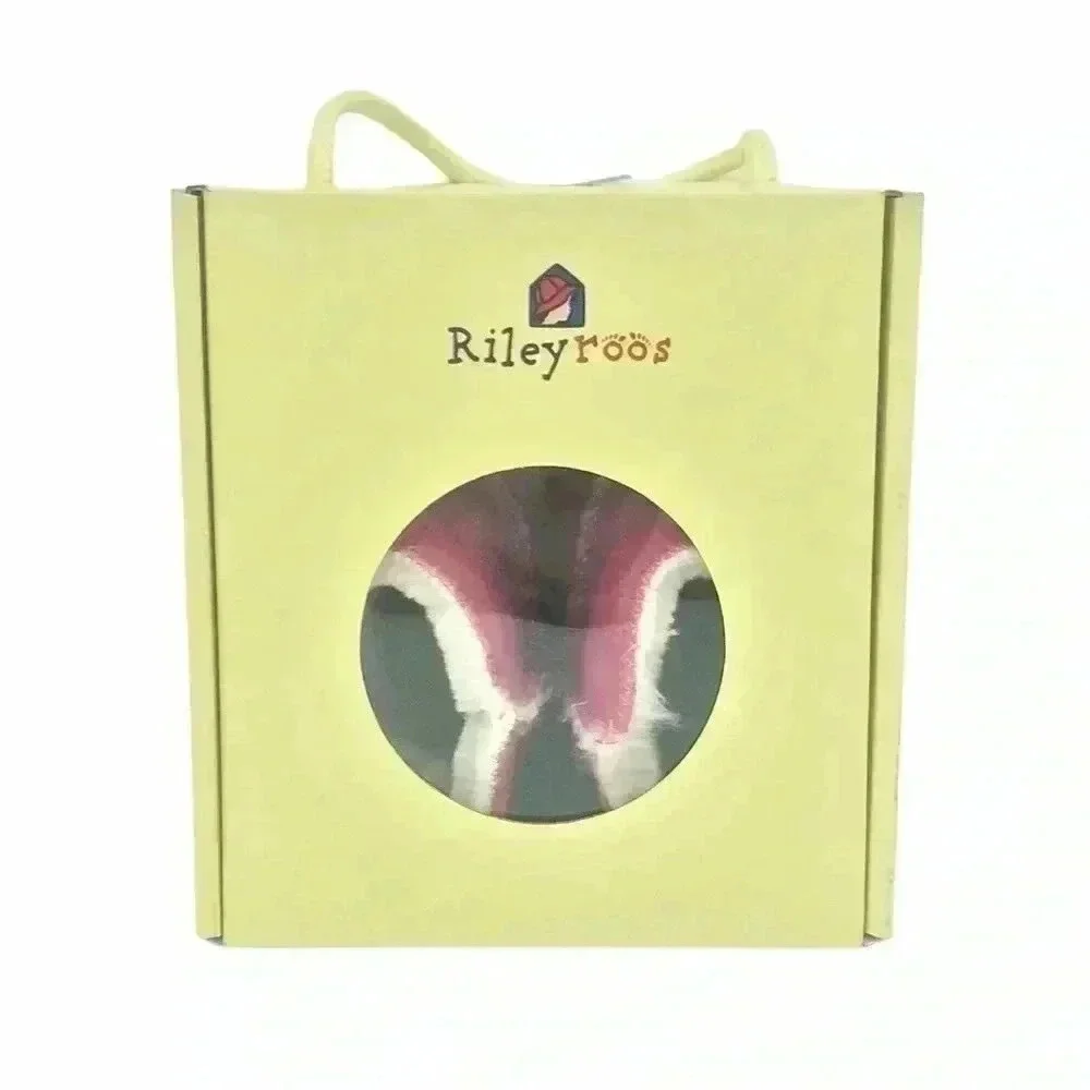 Rileyroos Caters Baby Booties 18–24M Hot Pink Suede Walker Shoes NWT Flexible